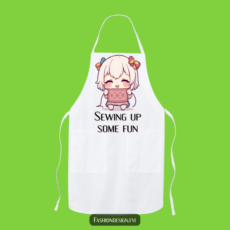 Funny Stitch Apron: Creative & Hilarious Accessory for Makers Gift