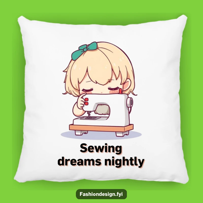 Funny Curious Character Sewing Pillow: Cozy Craft Cushion Gift