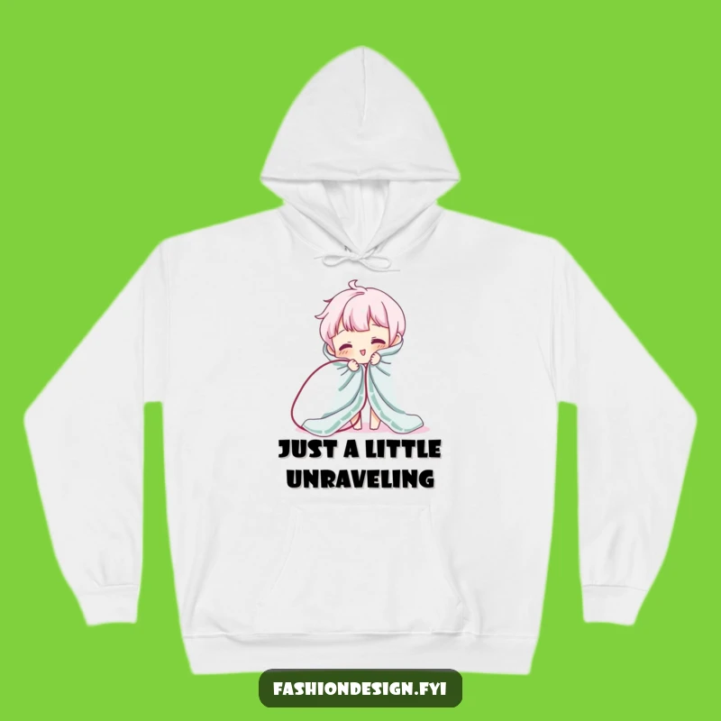 Funny Unraveling Hoodie - Cozy & Hilarious Gift for a Good Laugh!