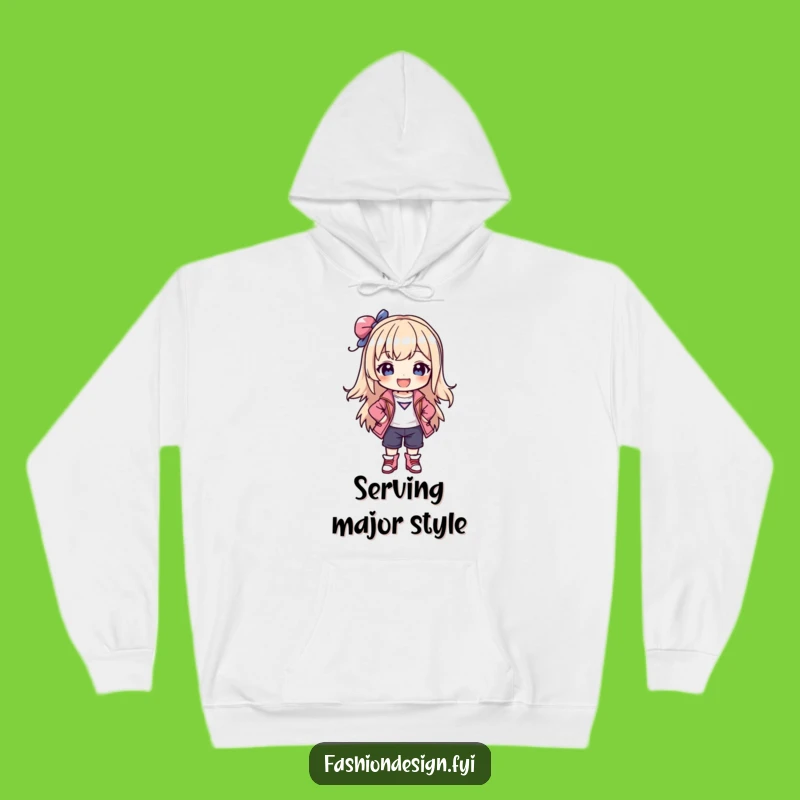 Funny Fashion Icon Hoodie: Cozy Confidence Sweatshirt, Ideal Funny Gift for Fashion Lovers