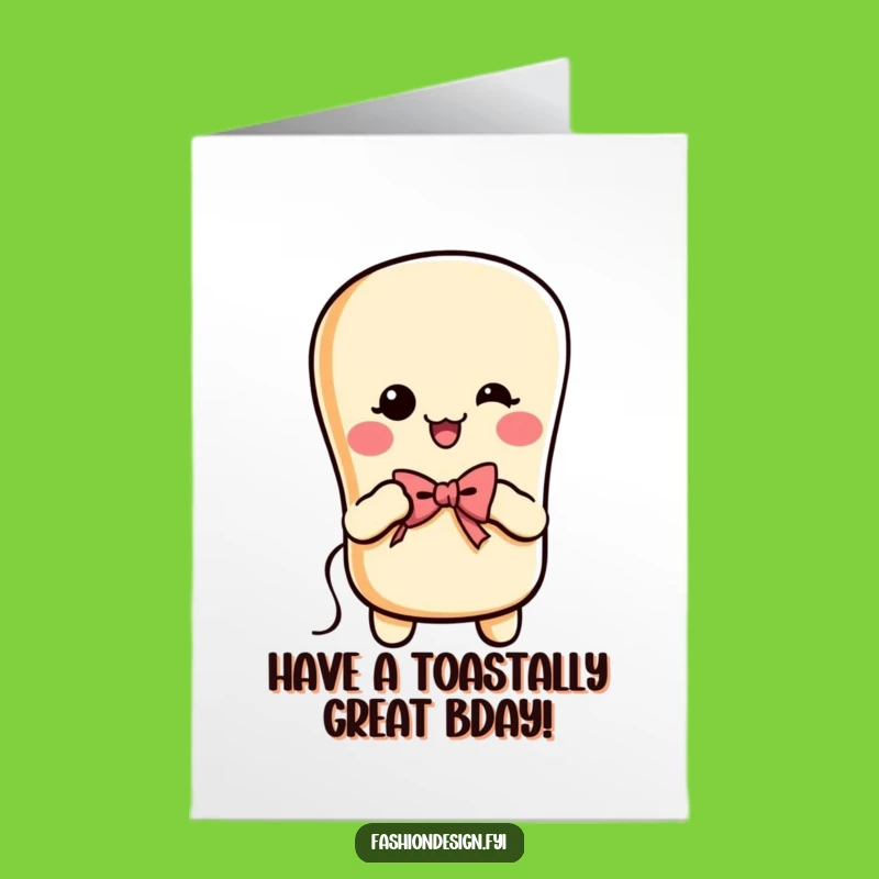 Free Printable Sewing Baguette Birthday Card - Funny Crafty Downloadable