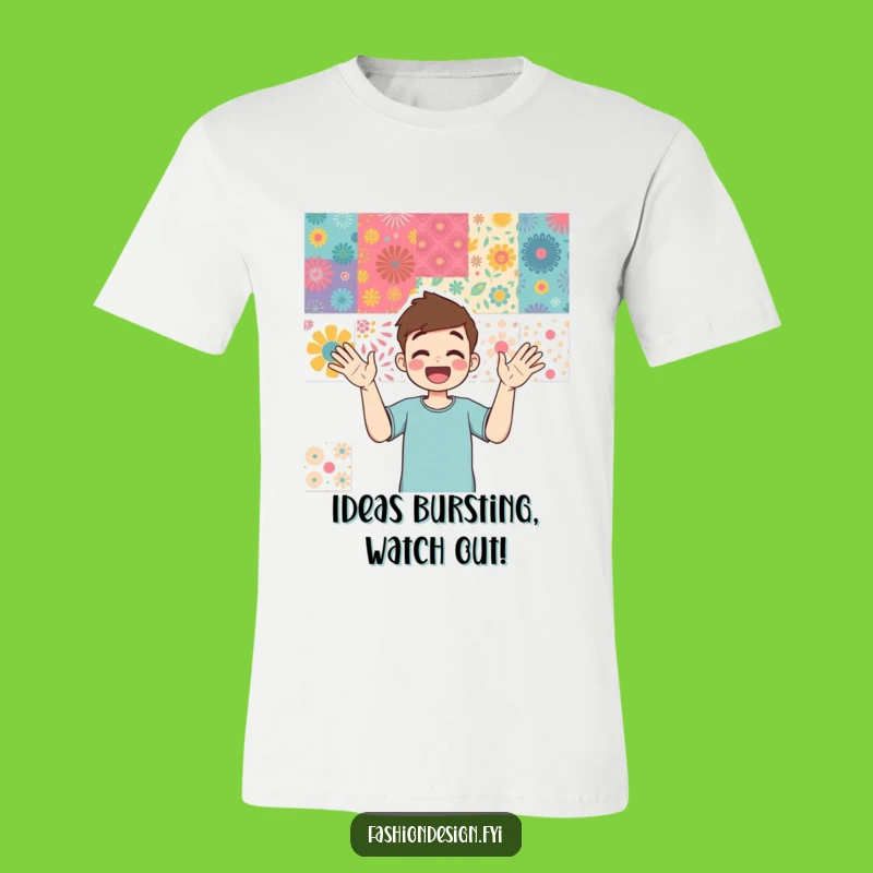 Funny Mood Board T-Shirt: Express Your Creative Vibe Hilariously Gift