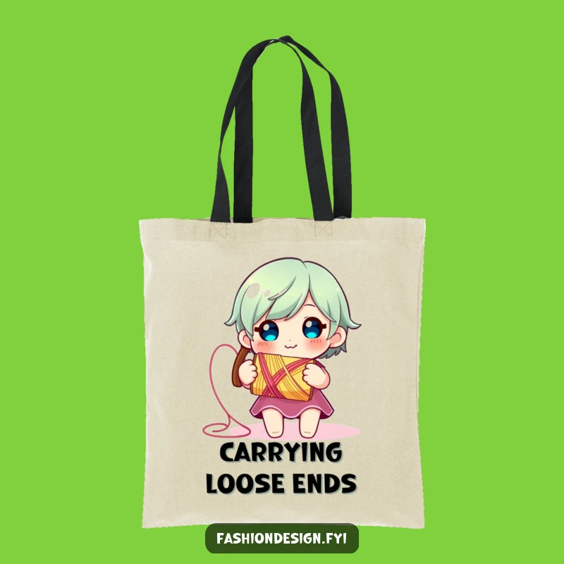Funny Thread Spool Tote Bag: Carry Your Craft, Perfect Stylish Carryall Gift