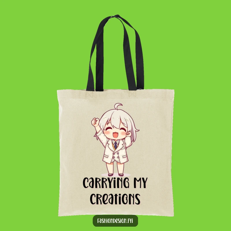 Funny Tailor Tote Bag: Mini Garment - Carry Your Craftsmanship!